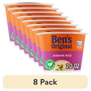 (8 pack) BEN'S ORIGINAL JASMINE SINGLE SERVE CUP 8/2.2OZ US