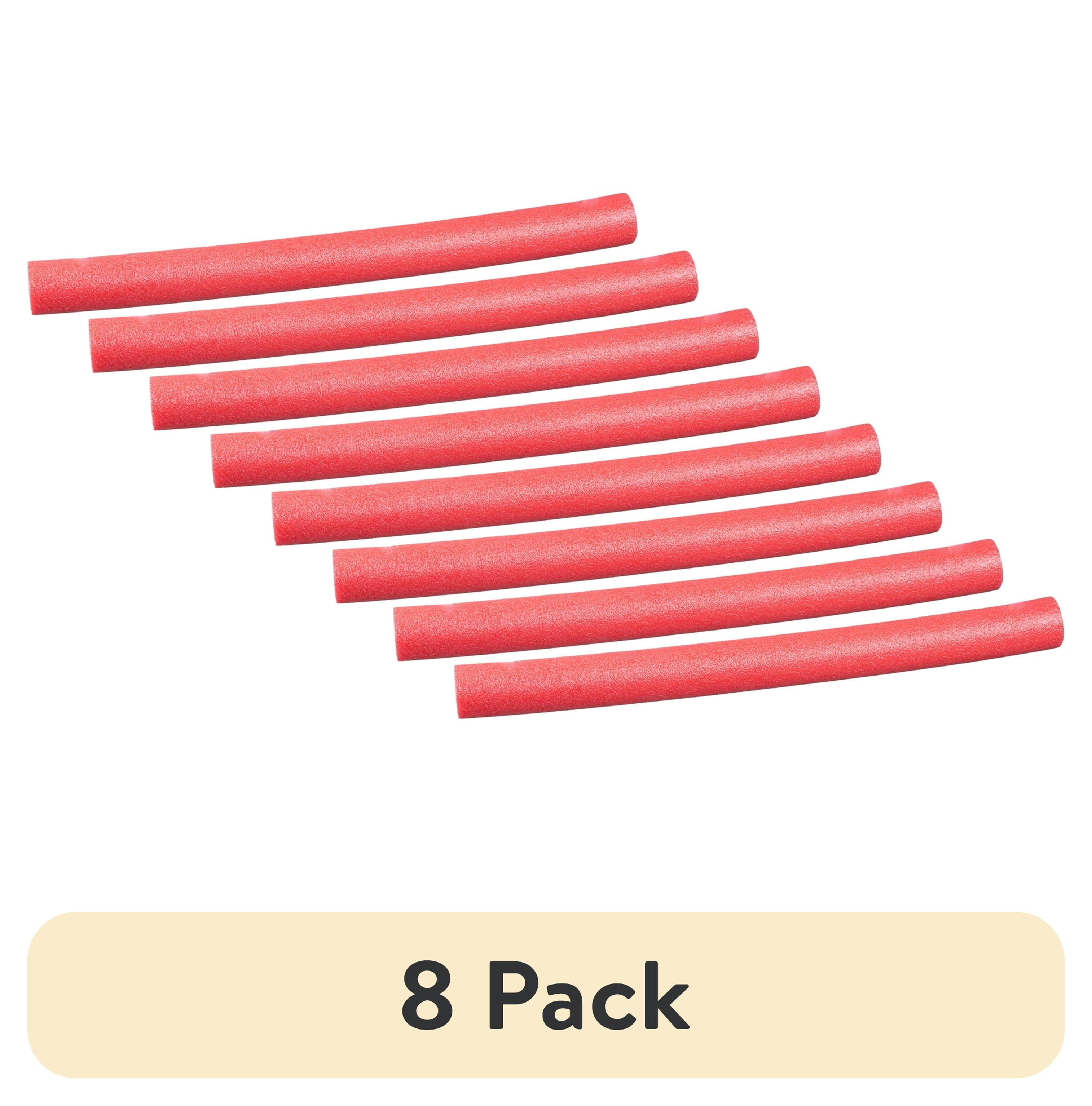 (8 pack) Big Joe Mega Swim Pool Noodle (Single Unit), Red, 48 inches long