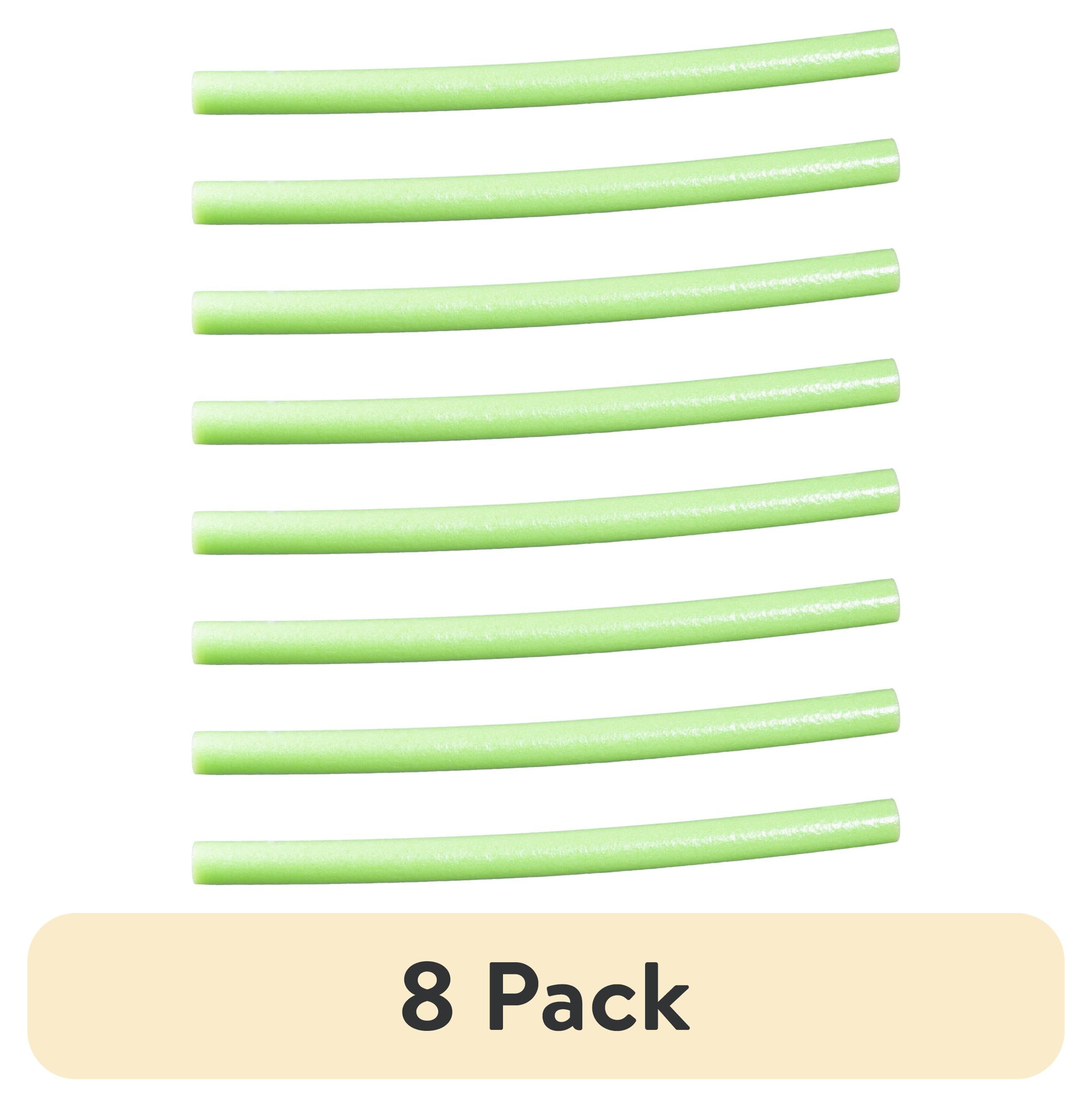 (8 pack) Big Joe Super Swim Pool Noodle (Single Unit), Green, 50 inches long, 3 inches wide
