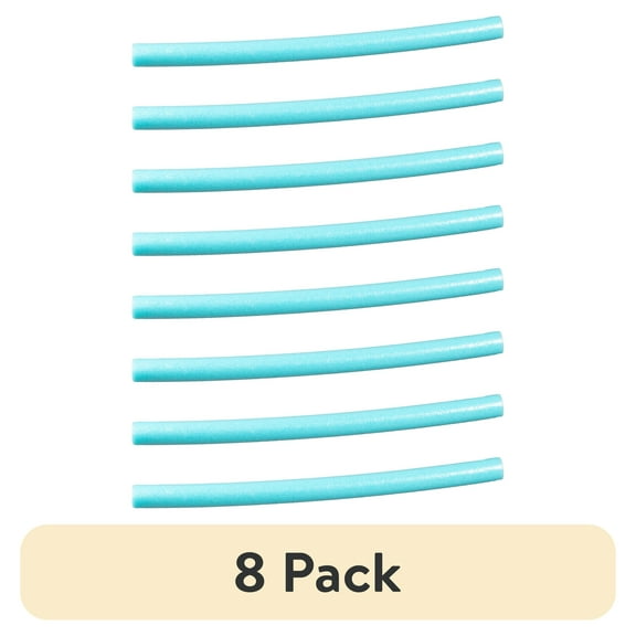 (8 pack) Big Joe Swim Pool Noodle (Single Unit), Teal, 50 inches long