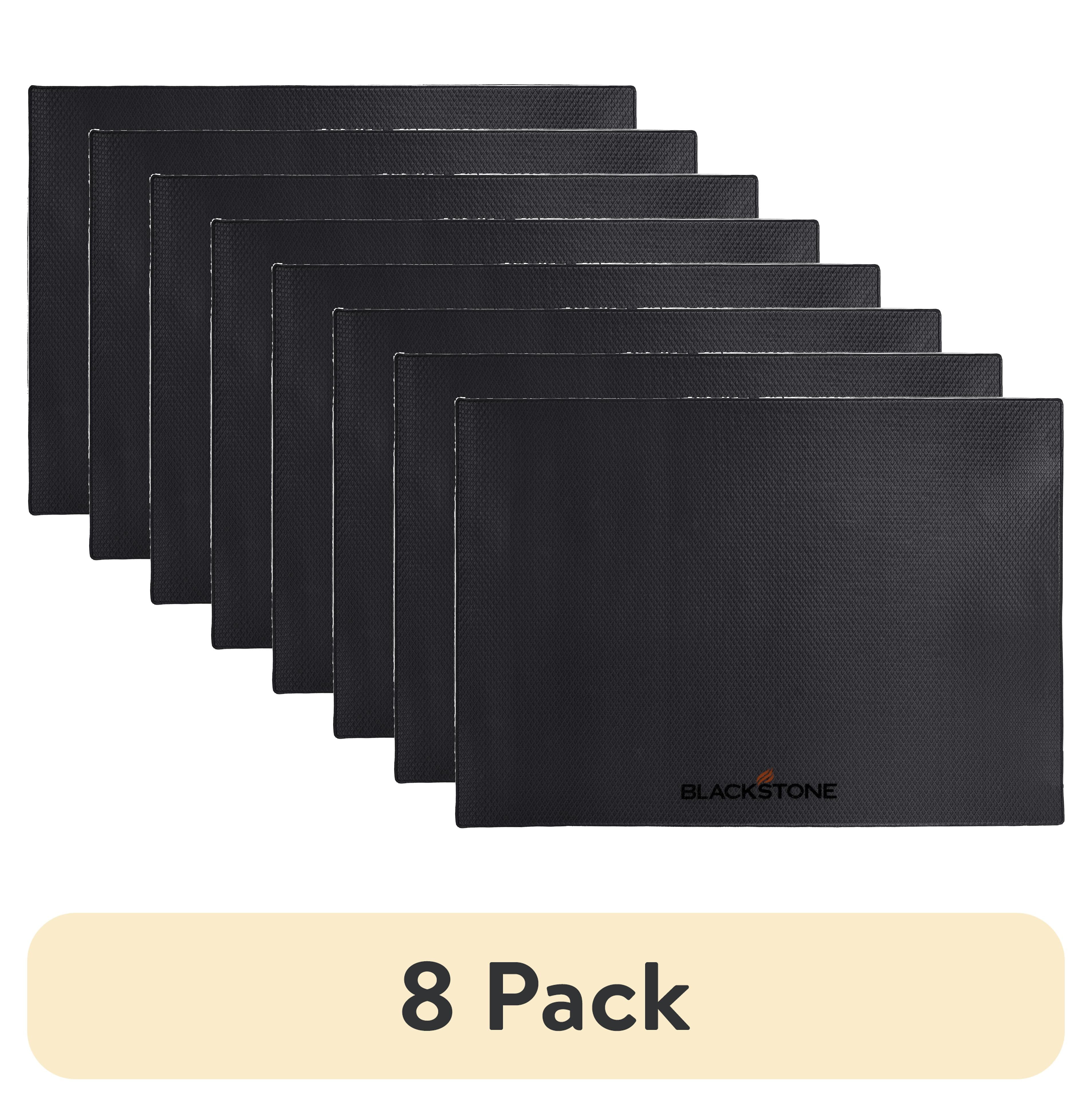 (8 pack) Blackstone 48” x 32” Griddle or Grill Mat with Fire-Resistant Backing