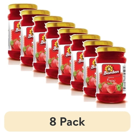 (8 pack) Borden Strawberry Preserves 9.6oz