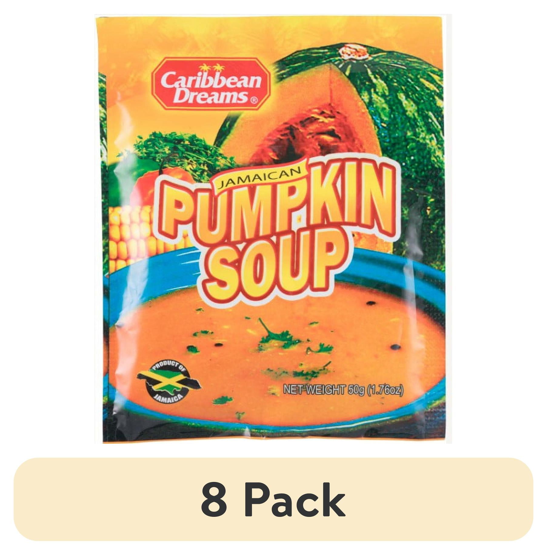 (8 pack) Caribbean Dreams Pumpkin Soup, 1.76 oz