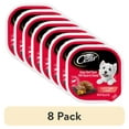 thumbnail image 1 of (8 pack) Cesar Loaf And Topper Angus Beef With Bacon And Cheese Wet Dog Food, 3.5 Oz Tray, 1 of 17