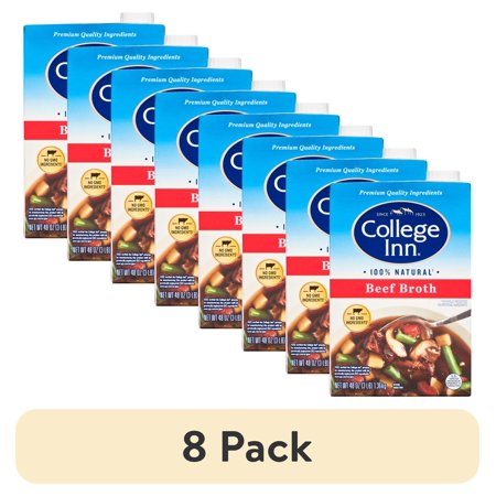 (8 pack) College Inn Beef Broth, 48 oz Carton