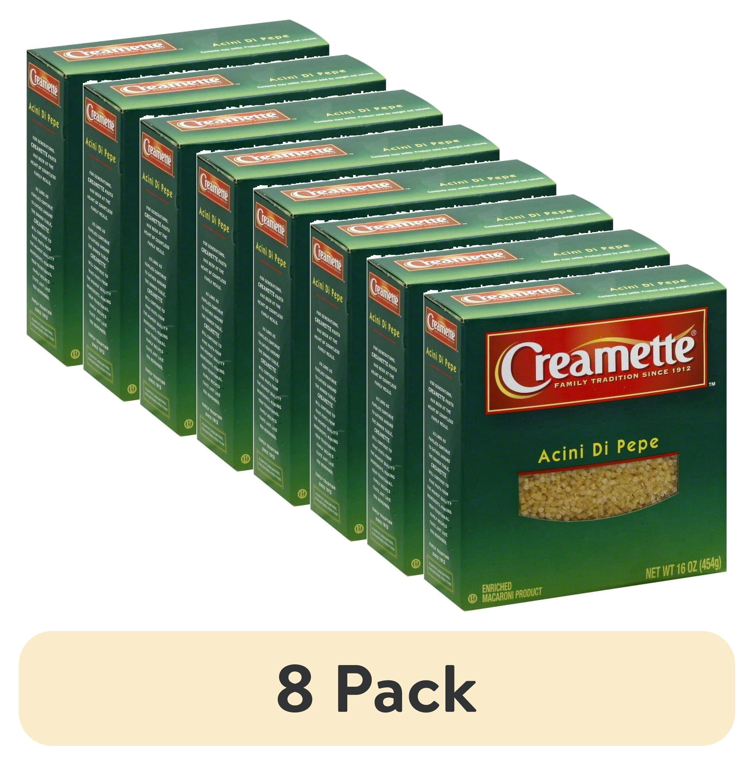 (8 pack) Creamette Acini Di Pepe, 16-Ounce Box