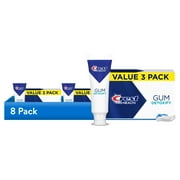 8 pack Crest Pro-Health Gum Detoxify Deep Clean Toothpaste 4.8 oz, Pack of 3