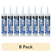 (8 pack) DAP Dynaflex 230 10.1 oz Clear Premium Sealant Caulk