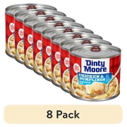 (8 pack) DINTY MOORE Chicken and Dumplings, Shelf Stable, 20 oz Steel Can