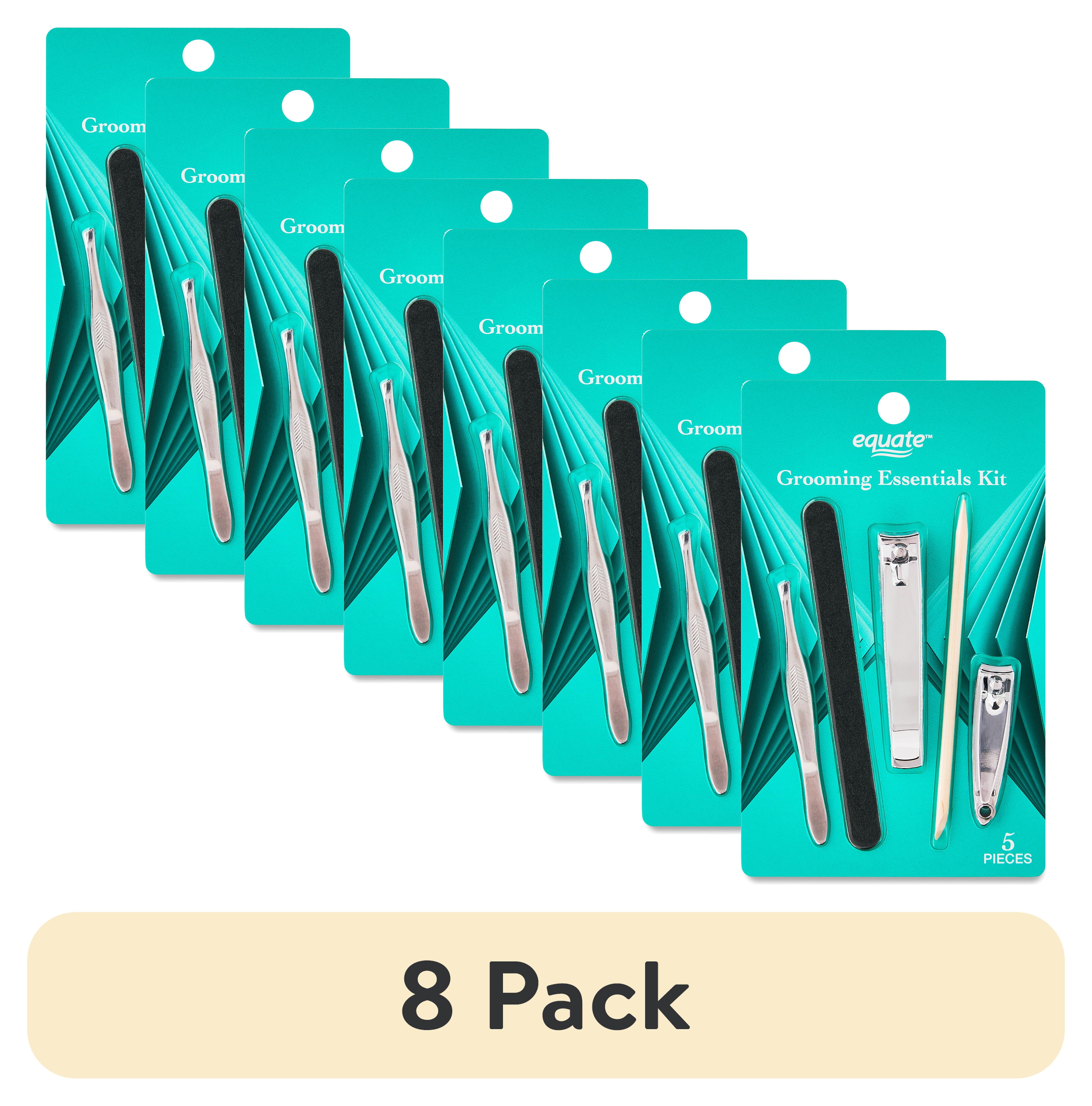 (8 pack) Equate Grooming Essentials Kit for Nail Care, 5 Pieces