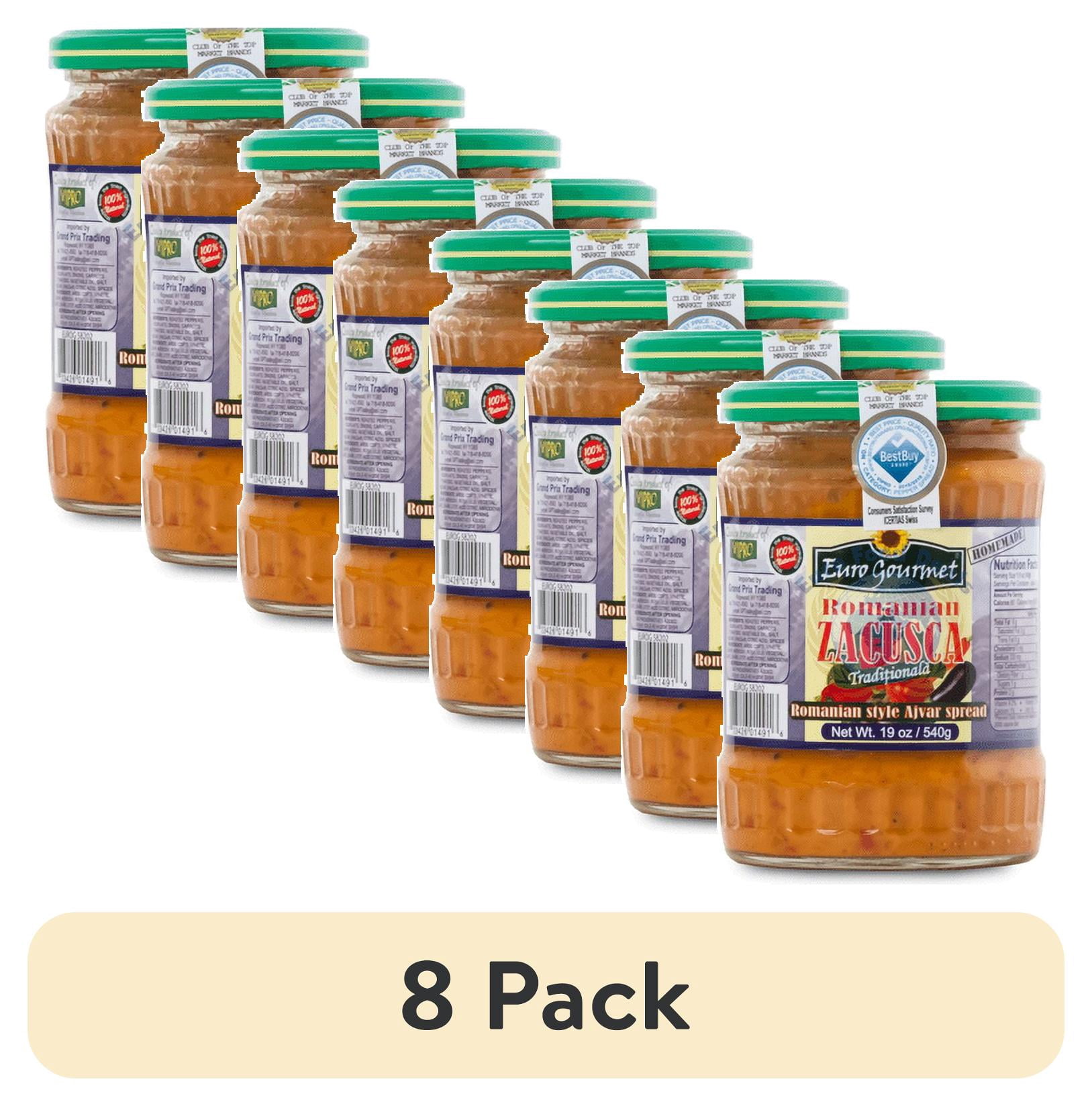 (8 pack) Euro Gourmet Romanian Zacusca 540g