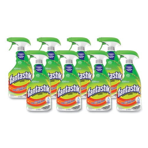 (8 pack) Fantastik All-Purpose Cleaner, Fresh Scent, 32 Ounce Trigger Bottle (8 Pack)