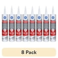 thumbnail image 1 of (8 pack) GE Silicone 1 Tub & Tile, Pack of 1, White 10.1 fl oz Cartridge, 1 of 17