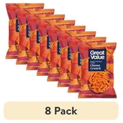 (8 pack) Great Value Cheese Crunch, 8.5 oz