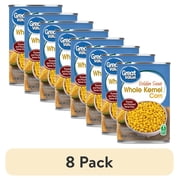 (8 pack) Great Value Golden Sweet Whole Kernel Corn, 15 oz