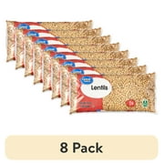 (8 pack) Great Value Lentils, 1 lb