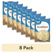 (8 pack) Great Value Sauerkraut, 14.5 oz