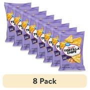 (8 pack) Great Value Thin & Crispy Cantina Style Tortilla Chips, 13 oz Bag