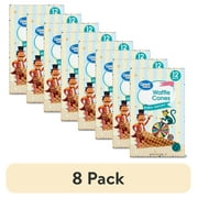 (8 pack) Great Value Waffles Cones, 7 oz, 12 Count
