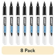 (8 pack) HART Sharp Tip Permanent Marker 1-Pack