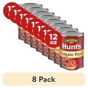 (8 pack) Hunt’s Tomato Paste, Perfect for Chili & Soups, 12 oz. Can