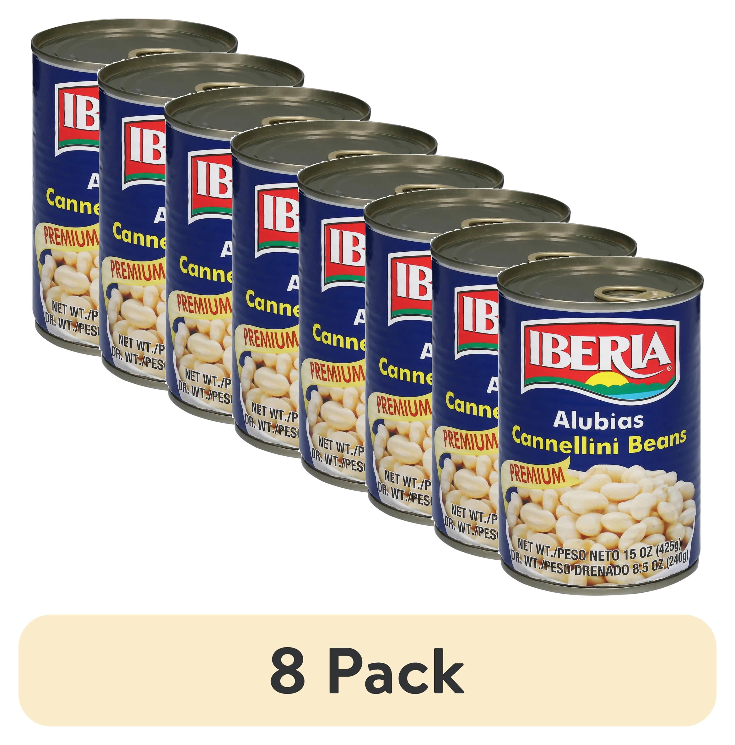 (8 pack) Iberia Premium Cannellini Beans 15 oz
