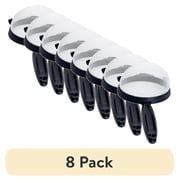 (8 pack) IMUSA 6in Nylon Strainer, Black