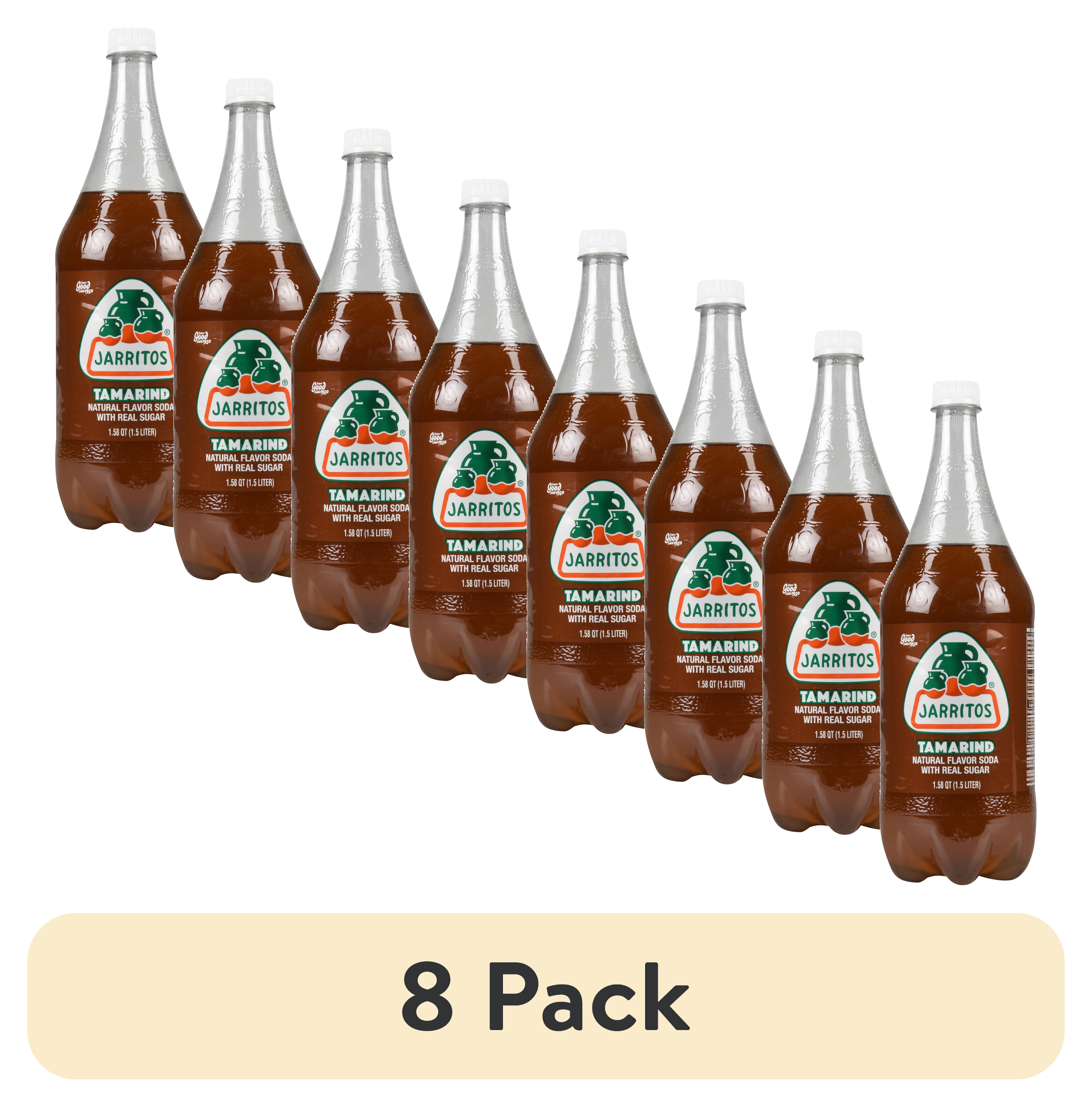 (8 pack) Jarritos Tamarind Soda, 1.58 qt (1.5 Liter), 1 Count
