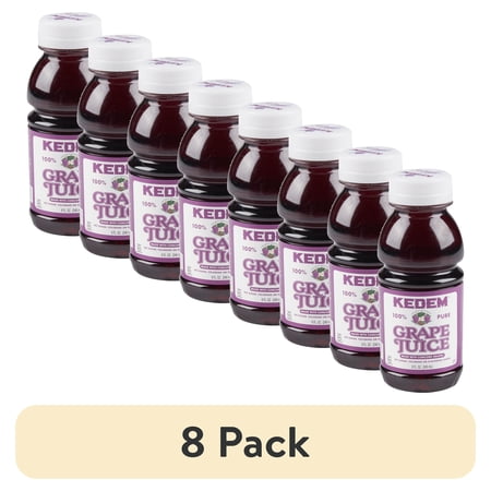 (8 pack) Kedem Grape Juice Concord, 8oz