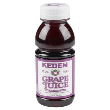 (8 pack) Kedem Grape Juice Concord, 8oz