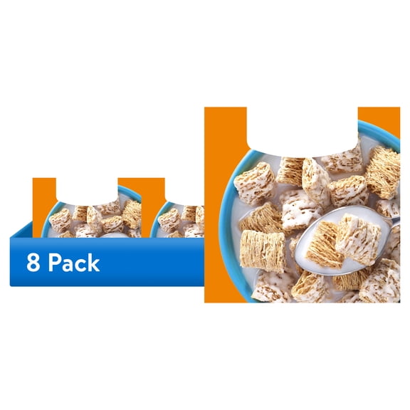 (8 pack) Kellogg's Frosted Mini-Wheats Little Bites Original Breakfast Cereal, Kids Cereal, Family Size, 20.2 oz