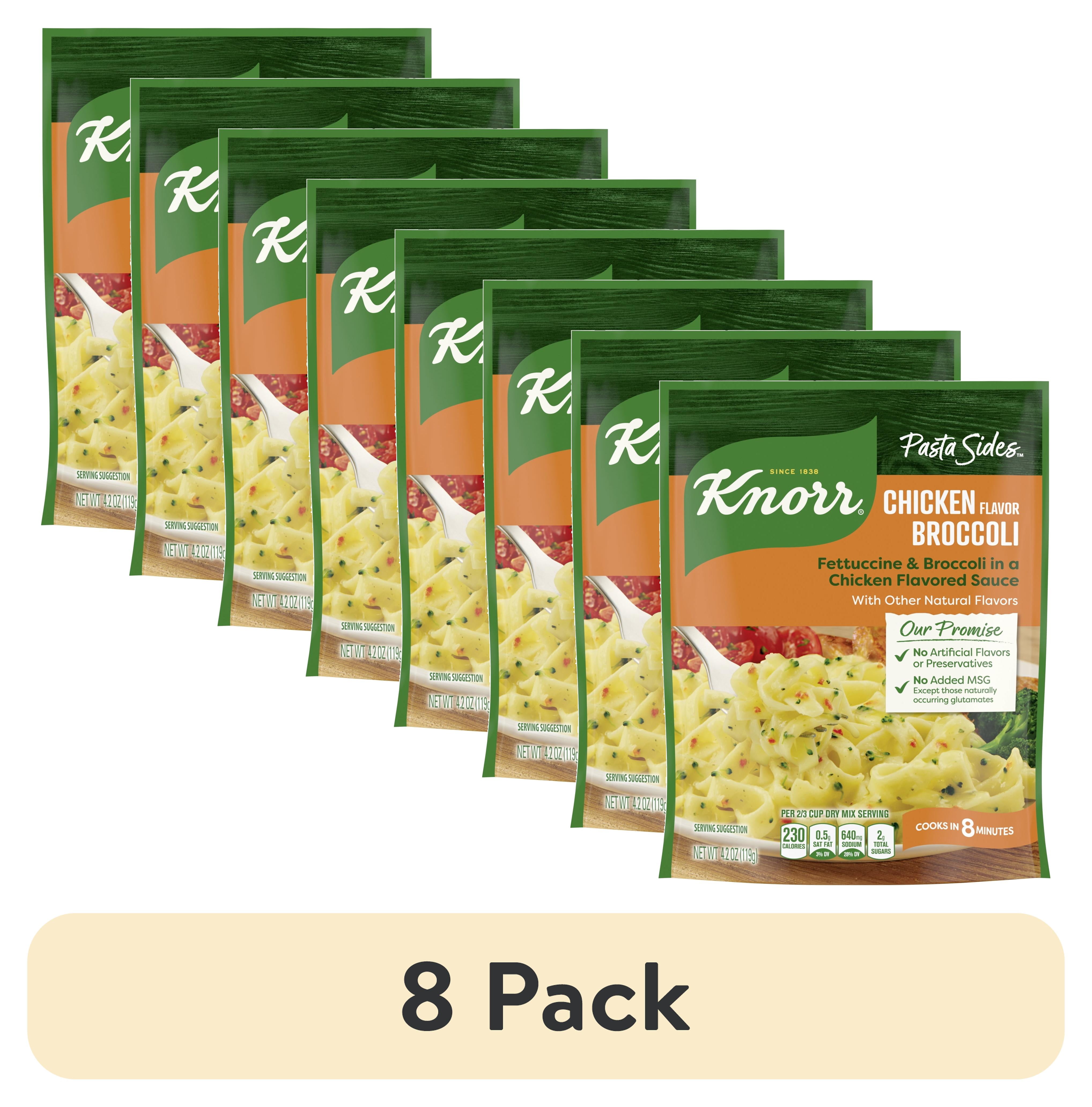 【broccoli】 8 pack) Knorr No Artificial Flavors Chicken Broccoli