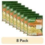 (8 pack) Knorr No Artificial Flavors Creamy Chicken Broccoli Rice, 5.5 oz Regular Pouch