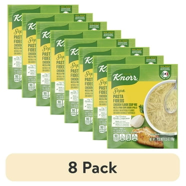 (8 pack) Knorr Sopa Chicken Noodle Pasta Soup Mix, 3.5 oz Pouch