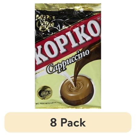 (8 pack) Kopiko Candy Cappuccino, 4.23 Oz