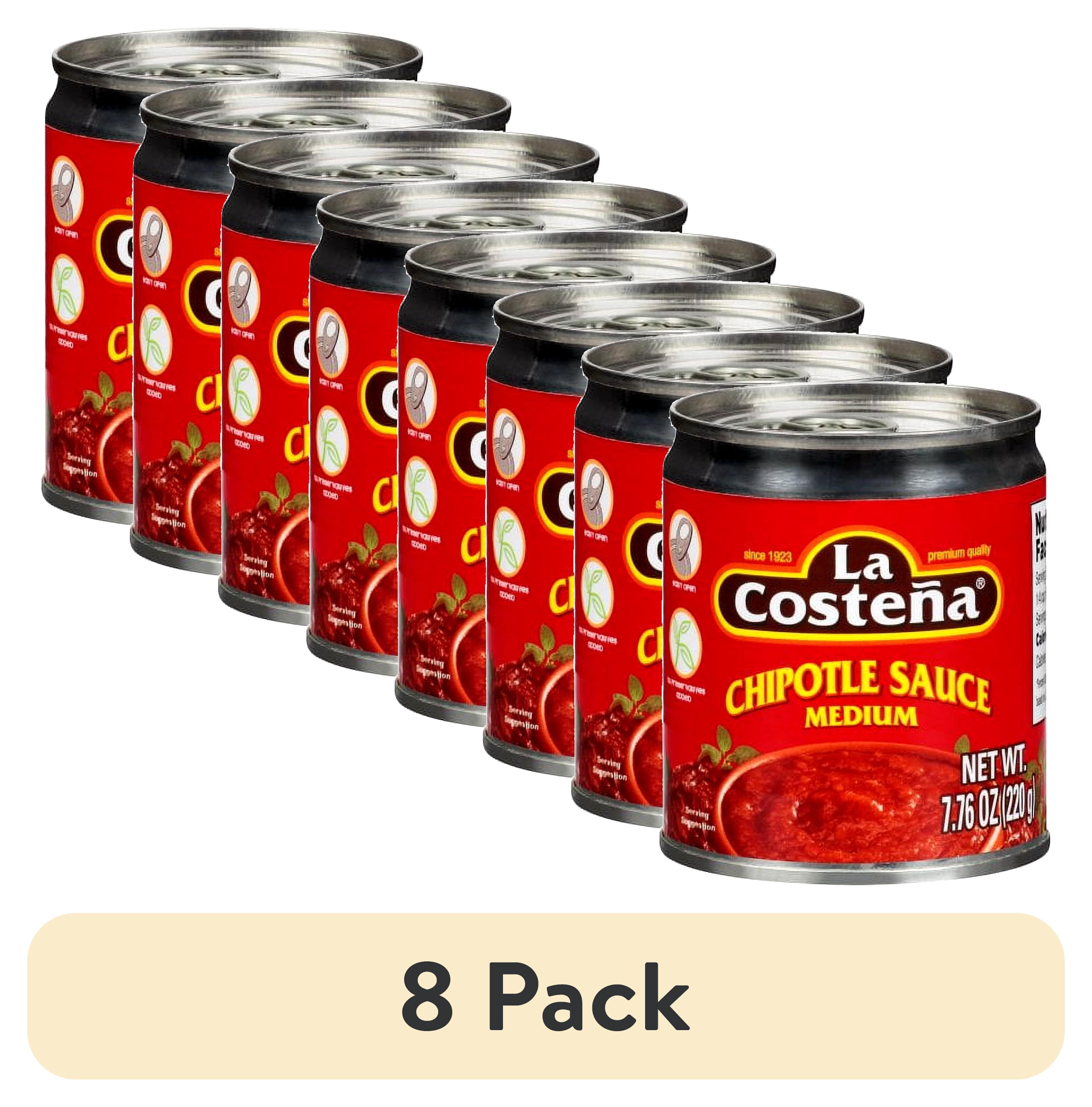 (8 pack) La Costeña Mexican Chile Chipotle Sauce, 7 oz