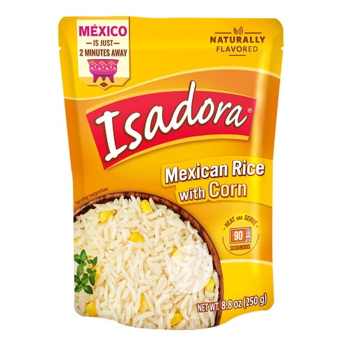 (8 pack) MEXICAN WHITE RICE WITH CORN 8.8oz