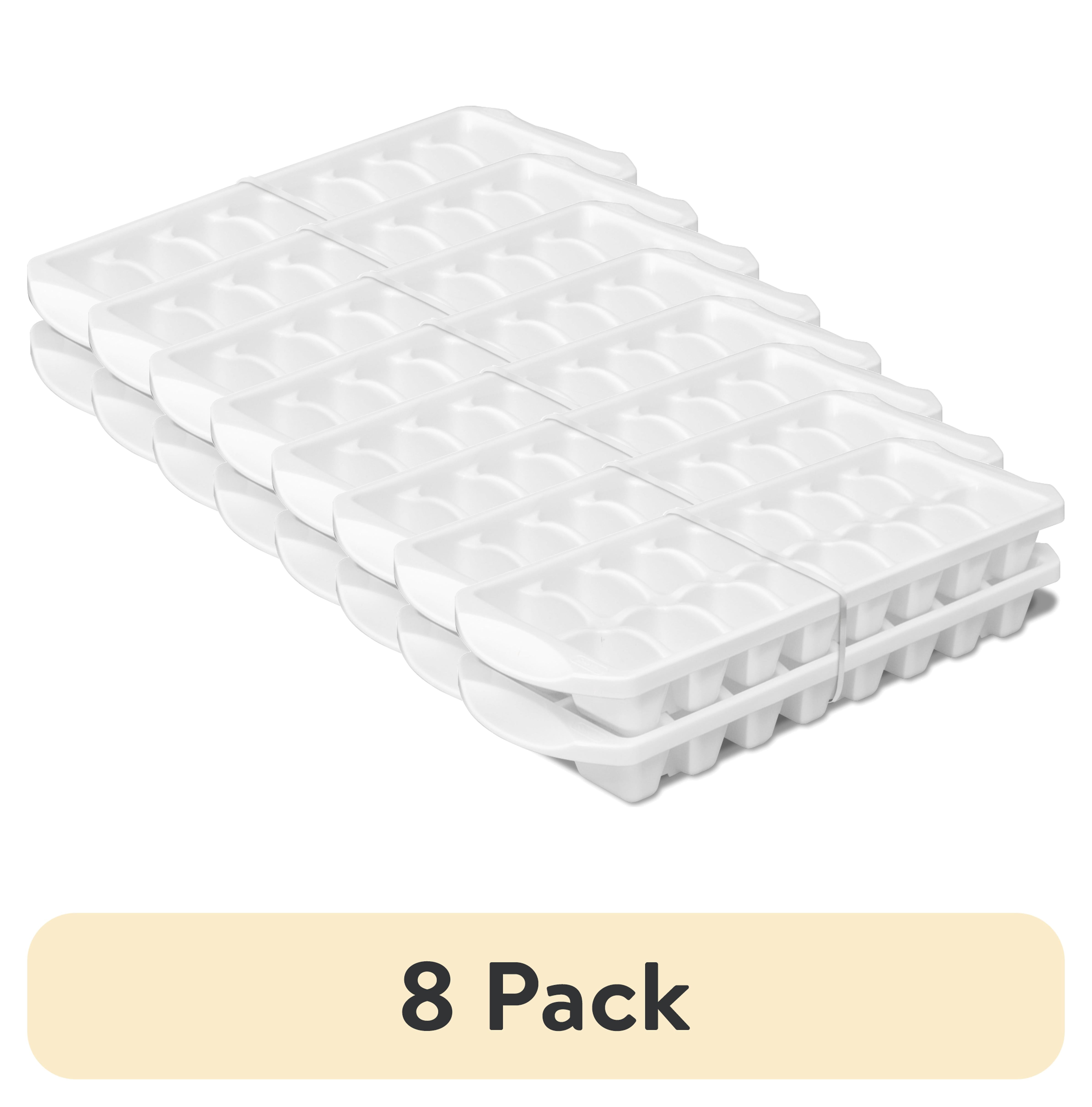 2 pack) (2 pack) Mainstays Set of Two Stacking Ice Cube Trays