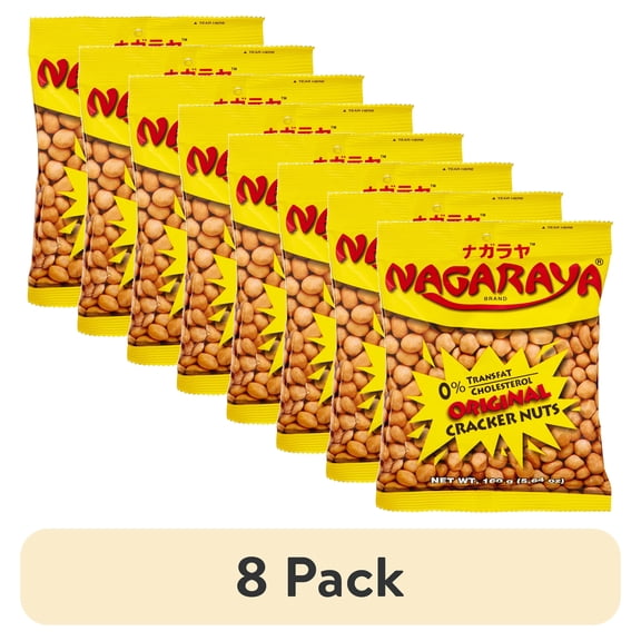 (8 pack) Nagaraya Cracker Nuts-Butter, 5.64 Ounce
