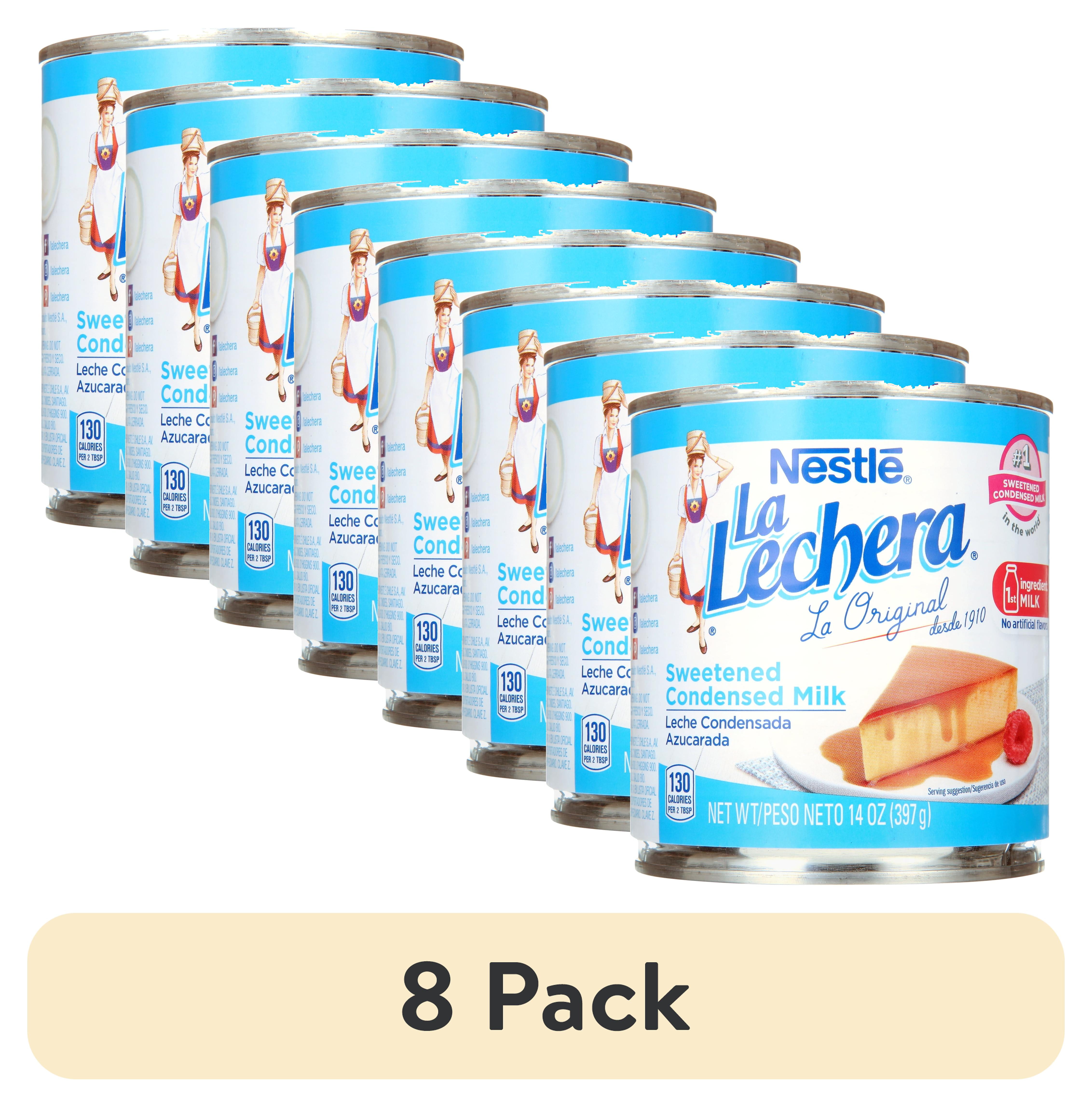 (8 pack) Nestle La Lechera Sweetened Condensed Milk, 14 oz Can
