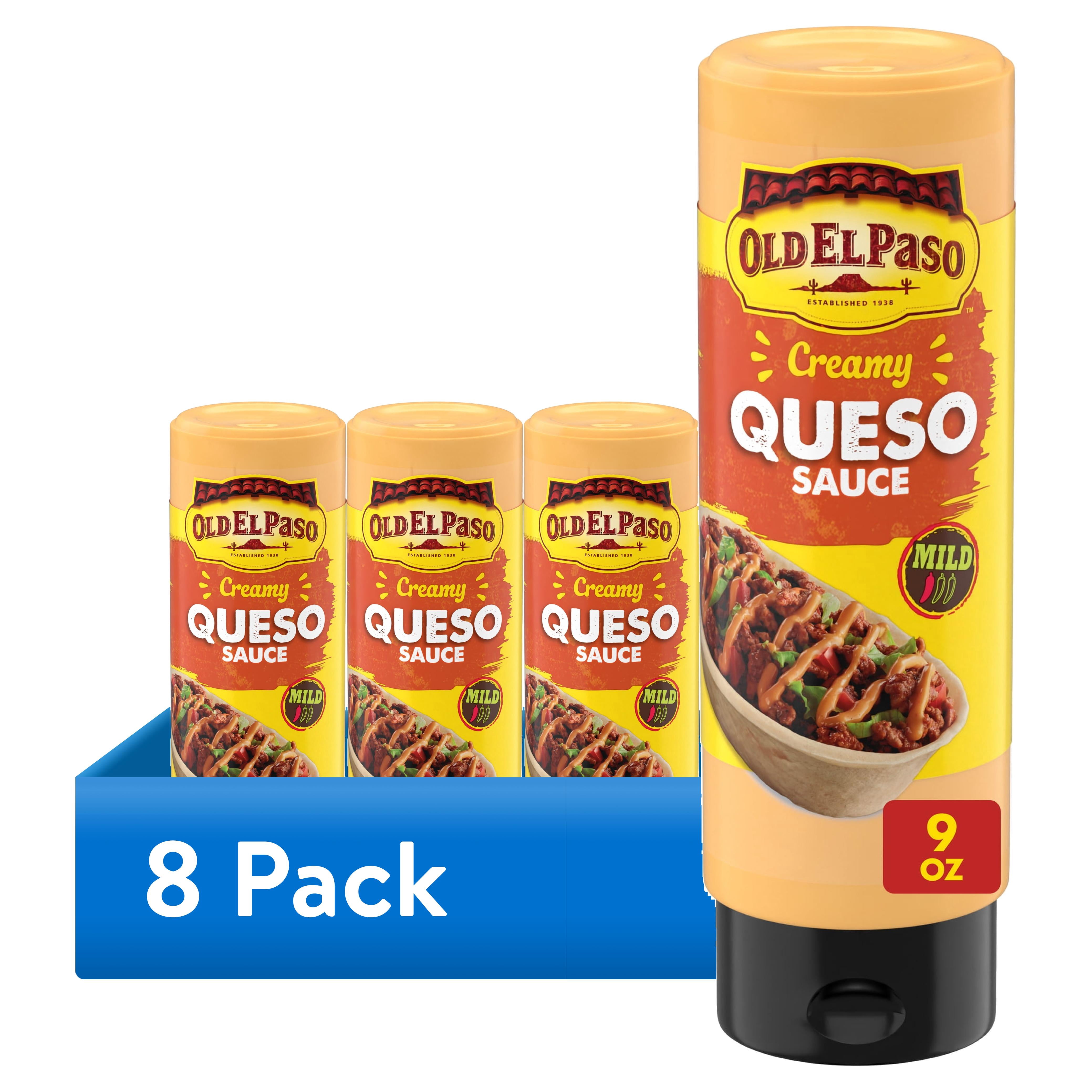 (8 pack) Old El Paso Creamy Queso Taco Sauce - 9 oz
