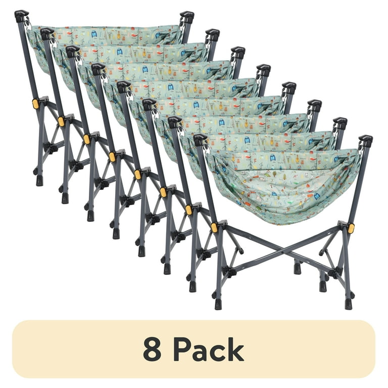 8 pack) Ozark Trail Kids' Hammock Chair, Multi-Color, 29.7 in W x