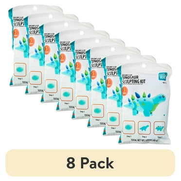 (8 pack) Pen+Gear Air Dry Clay Sculpting Kit – Blue Dinosaur