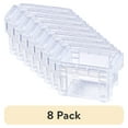 thumbnail image 1 of (8 pack) Pen + Gear Plastic Pixie Box, Clear Storage Box,New Desktop Organizer,1 Count per Pack, 1 of 5