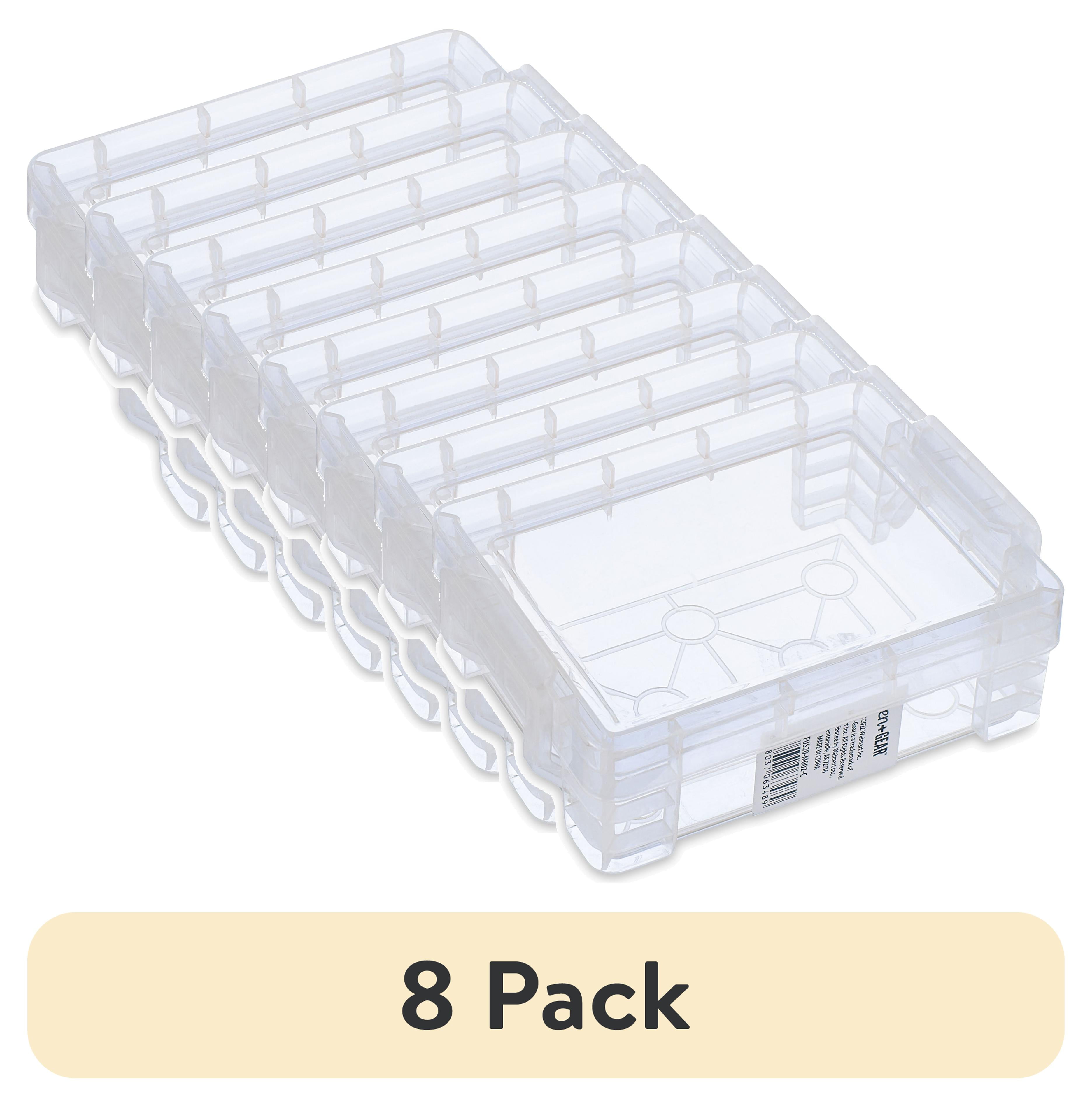 (8 pack) Pen+Gear Plastic Storage Box, Clear Desktop Organizer,New, 1 ...