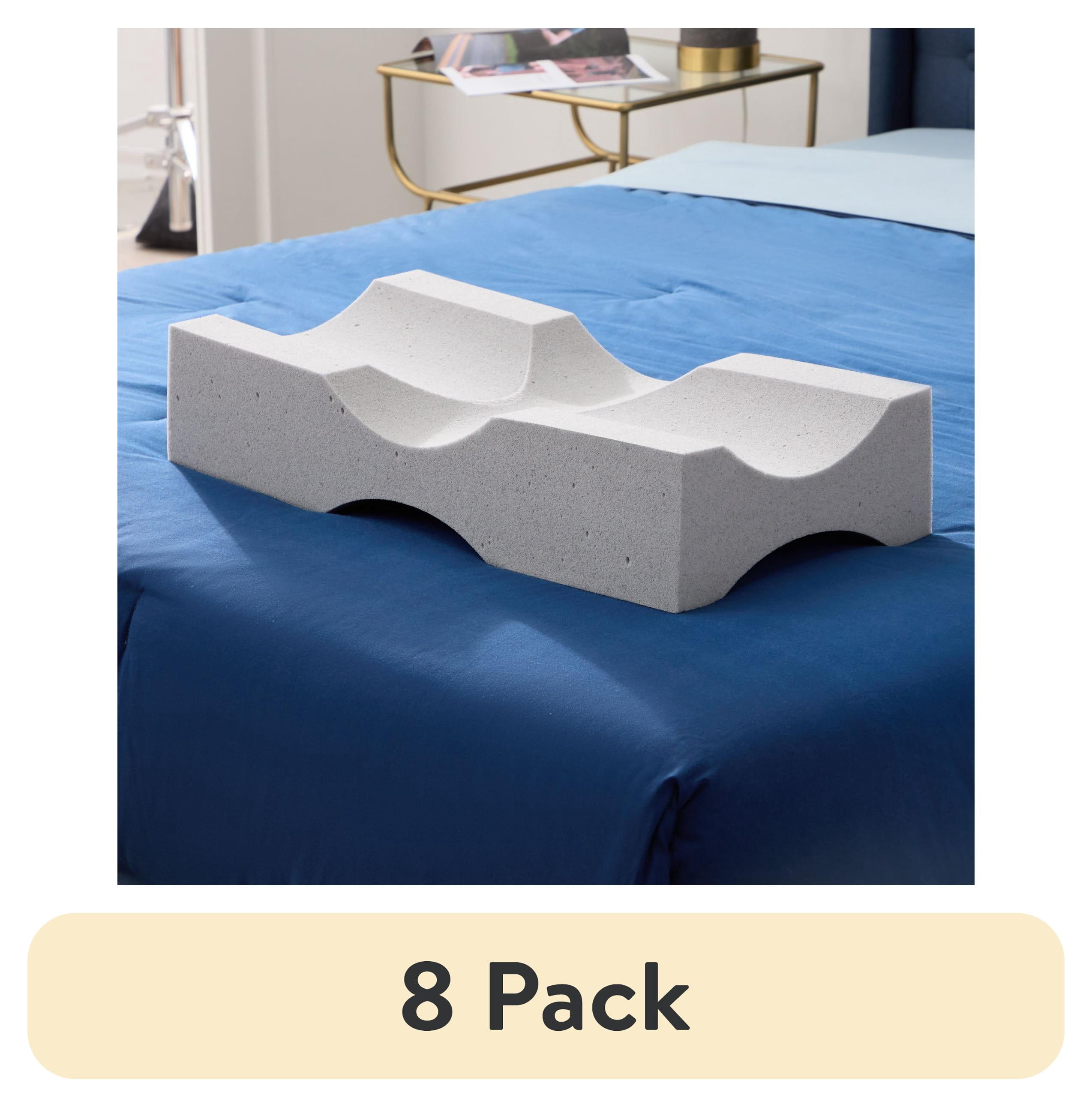 (8 pack) Pillow Cube Knee Cube Medium Aeropluff Foam Temperature-Regulating Bed Pillow (1 Count)