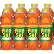 8 pack Pine-Sol Multi-Surface Floor Cleaner, Original, 20 Fluid Ounces