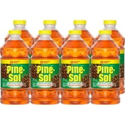 8 pack Pine-Sol Multi-Surface Floor Cleaner, Original, 40 Fluid Ounces