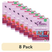 (8 pack) Plum Organics® Teensy® Snacks Mixed Berry Soft Fruit Snacks .35oz Pouch/5-Count Box