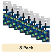 (8 pack) Protege Luggage Tag Blue Geo